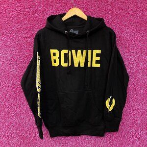 David Bowie Ziggy Stardust Black Women's Hoodie size Small